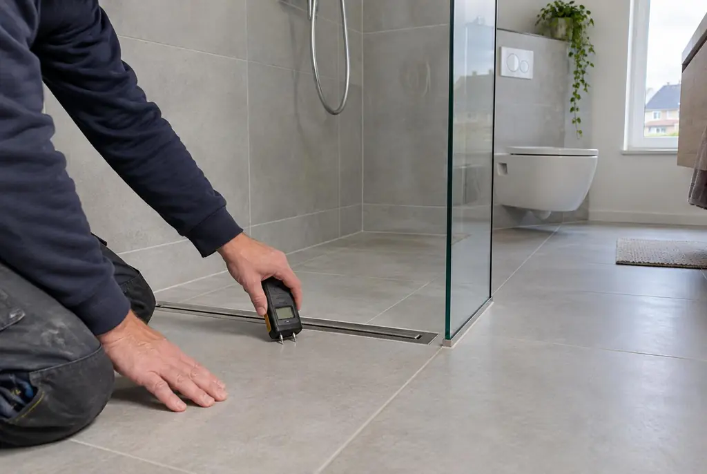 Lekdetectie Lelystad – badkamer in een nieuwbouwwoning